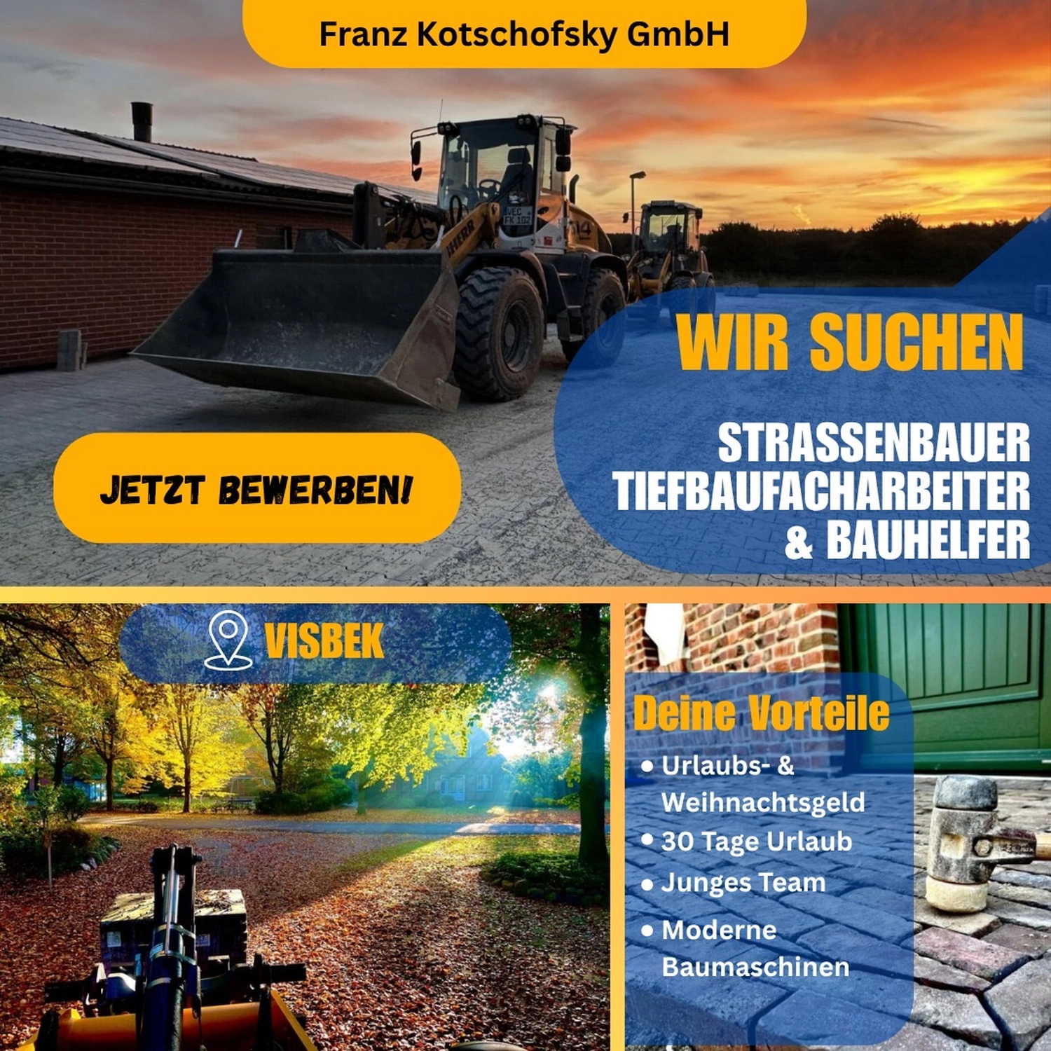 Flyer der Franz Kotschofsky GmbH